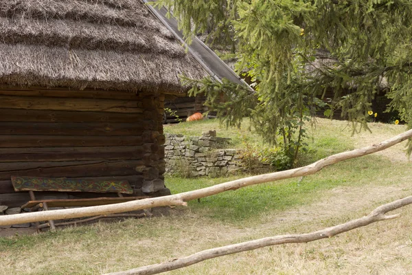 Vecchia Casa Legno Ambiente Rurale — Foto Stock