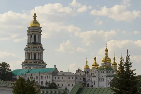 Widok Klasztor Prawosławny Kijów Pechersk Lavra Ukraina — Zdjęcie stockowe