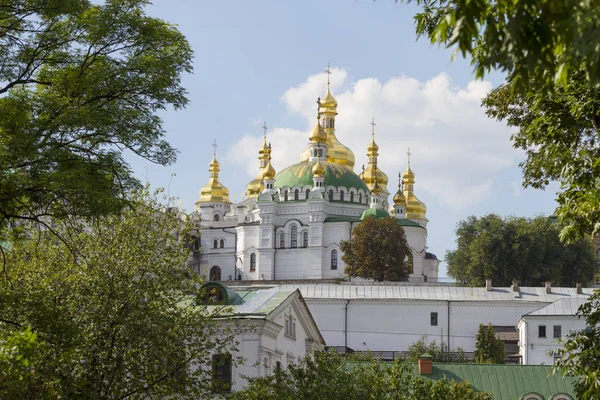 Vista Del Monasterio Ortodoxo Kiev Pechersk Lavra Ucrania — Foto de Stock