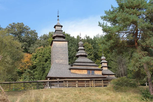 Veduta Della Vecchia Chiesa Ambiente Rurale — Foto Stock