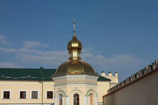 View Holy Trinity Monastery Mezhyrich Ukraine — Stock Photo, Image