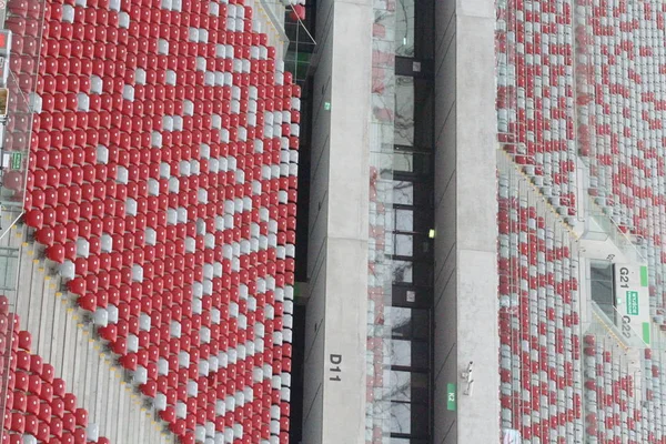 Blick Auf Leere Tribünen Stadion — Stockfoto