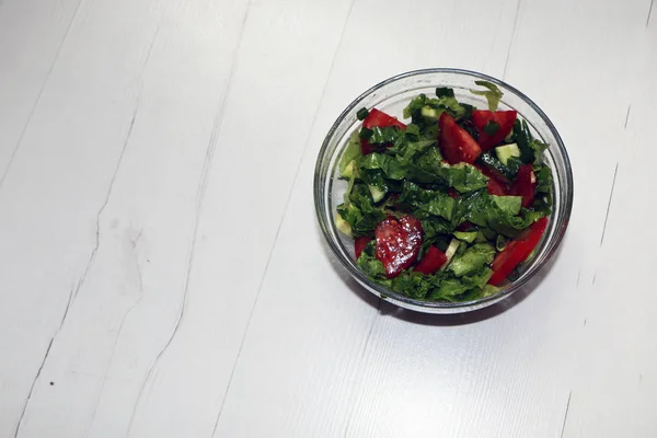 Salada para uma dieta adequada — Fotografia de Stock