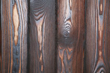 Arka plan, kahverengi dekoratif bitiş tahtası. Duman panosu.