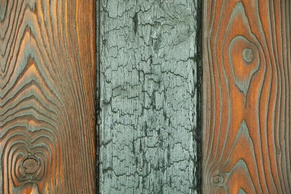 Background Brown Decorative Finishing Board Smoke Treated Board — Stock Photo, Image