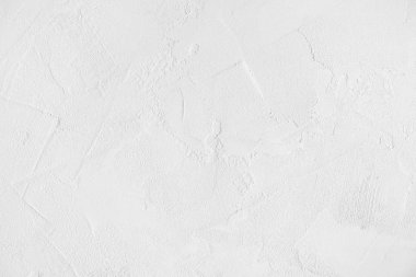 White plaster texture - Blank textured wall background clipart
