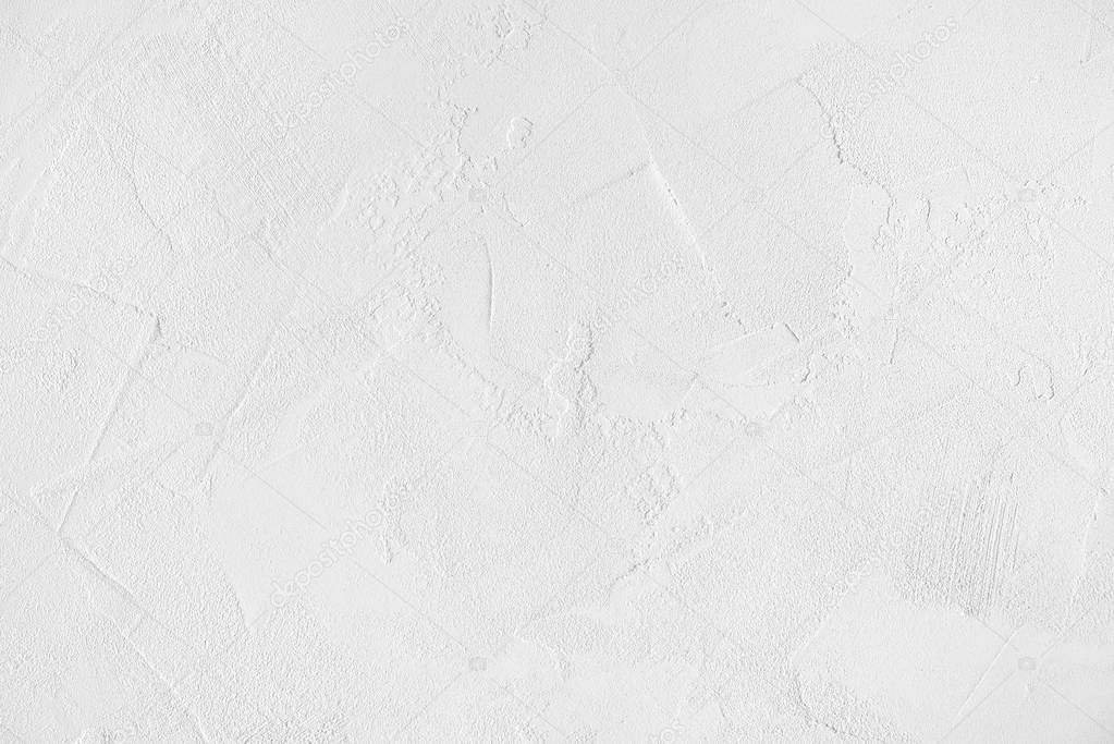 White plaster texture - Blank textured wall background