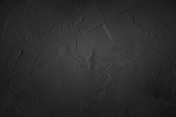 Granular black wall texture - Dark textured background