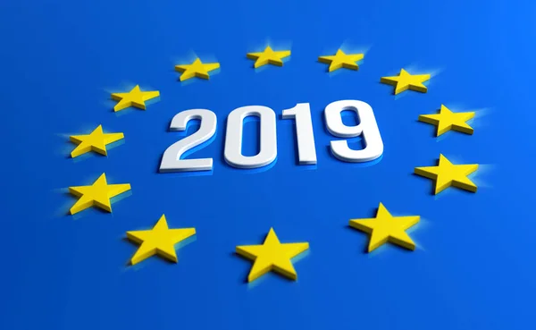 Eleições europeias de 2019 — Fotografia de Stock