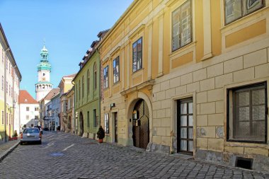 Sopron Historic sokakta. Macaristan