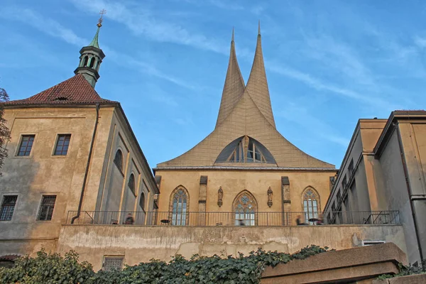 Emauzy Monastero Benedettino Praga Repubblica Ceca — Foto Stock