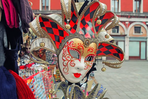 Masks Sale Square Venice Italy Popular Souvenir Venice — Stock Photo, Image