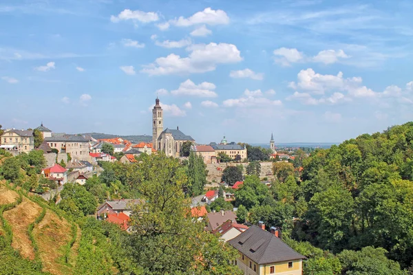 Vista Cidade Medieval Kutna Hora República Checa Europa — Fotografia de Stock