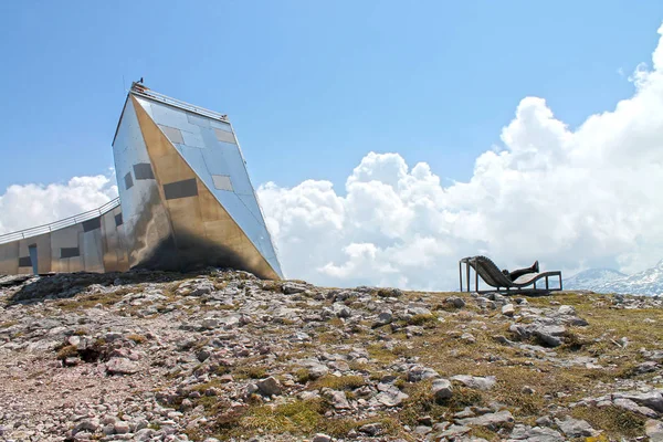 Vista Espiral Património Mundial Dachstein Krippenstein Áustria 2018 Ano — Fotografia de Stock