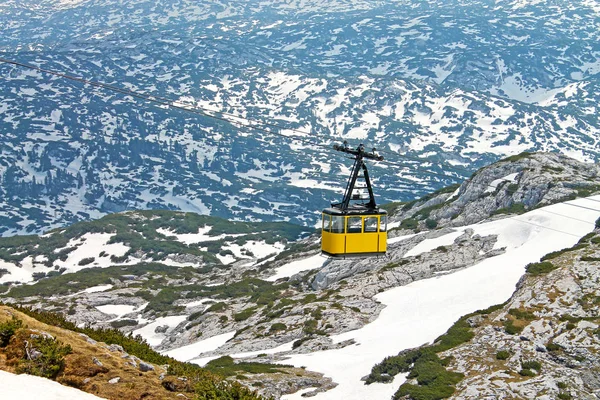 Utsikt Över Kabelbanan Krippenstein Mount Dachstein Obertraun Österrike — Stockfoto