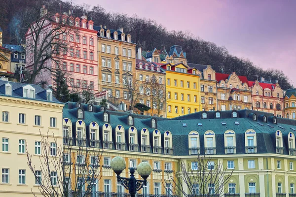 Centro Cidade Karlovy Vary República Checa — Fotografia de Stock