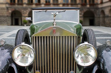 Vintage car Rolls Royce Silver Ghost 1920s . 04/06/2017 year.