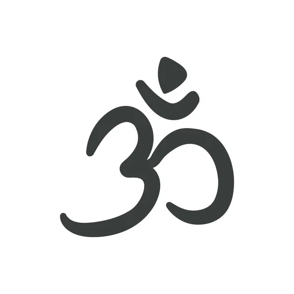 Indisches Spirituelles Symbol Für — Stockvektor