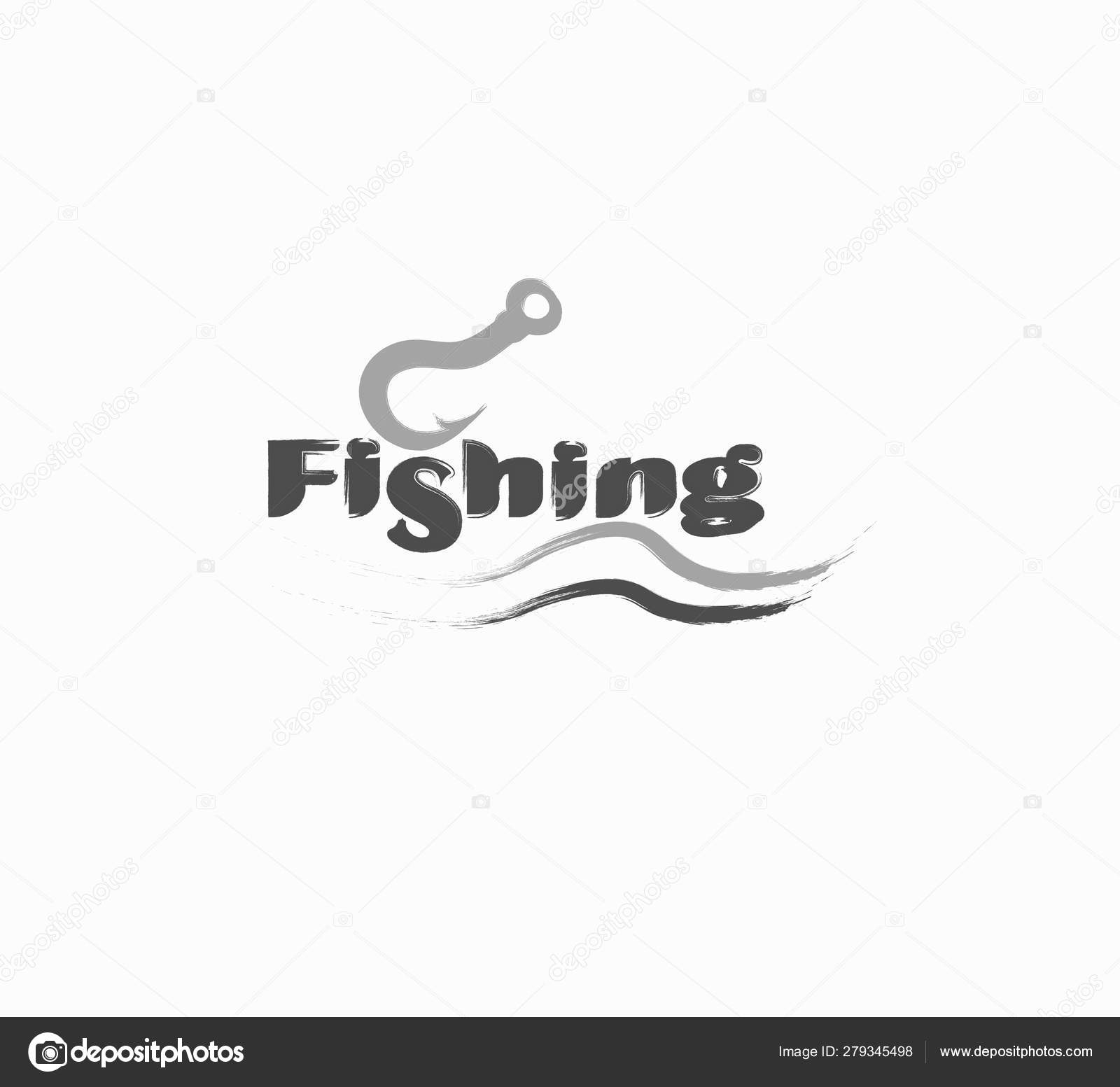 Download Flat Design Vector Icon Fishing Closeup Logo Mockup Comai Fishing Vector Image By C Littlemagic Vector Stock 279345498