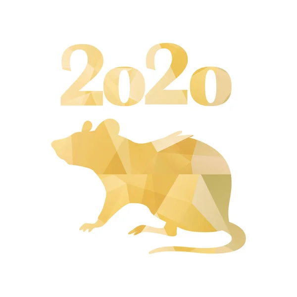 Yeni 2020 ile vaşak yılı doğu takvimine göre. Geometri Çokgen Stili