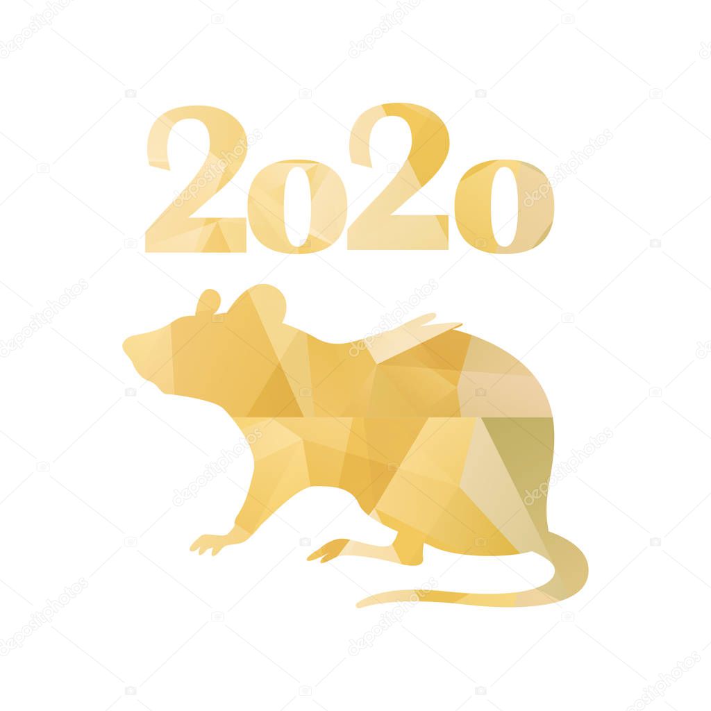 With the new 2020, the year of the lynx is according to the eastern calendar. Geometry Polygon Style