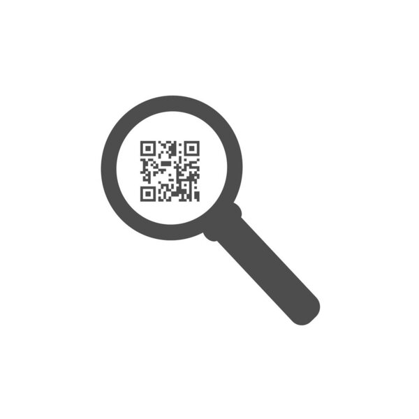 Scan QR code with mobile smart phone - Stock Illustration. Search QR Code