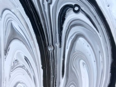 Mermer dokular, mermer duvar kağıdı arkaplan dokusu. Siyah beyaz boya lekeleri.