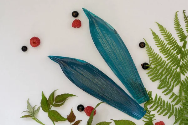 Silikon kalıplar için farklı renkler ve Foamiran üretimi için texturesmold Foamiran. Ev yaprakları ve yaprakları dekorasyon ve süsleme için