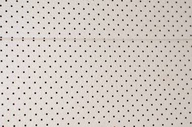 Arka plan, delikli fildişi deri, eski retro araba arka planlar ve bir delik ile beyaz deri dokular iç dekorasyon