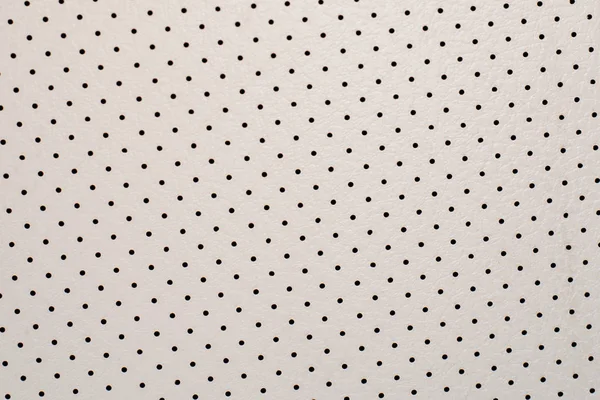 Arka plan, delikli fildişi deri, eski retro araba arka planlar ve bir delik ile beyaz deri dokular iç dekorasyon