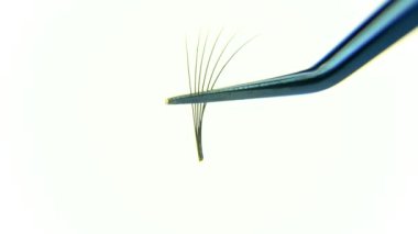 Kirpik uzatma. Kirpik oluşturmak için set