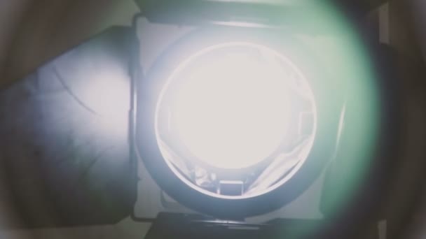 Film Licht Verlichting Voor Video Film — Stockvideo