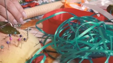 Kurdele nakış. Kurdele nakış