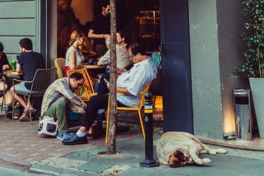 Istanbul, Türkiye - Haziran 11,2018. Istanbul şehri