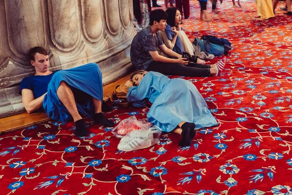 Istanbul Turquía Junio 2018 Mezquita Azul Estambul — Foto de Stock