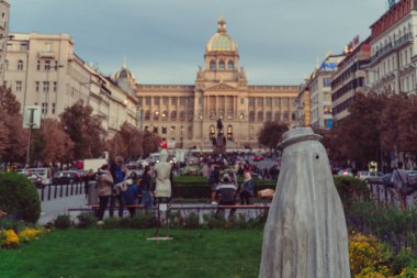Prague, Çek Cumhuriyeti - 09 Eylül 2018 - kent Prag'ın.