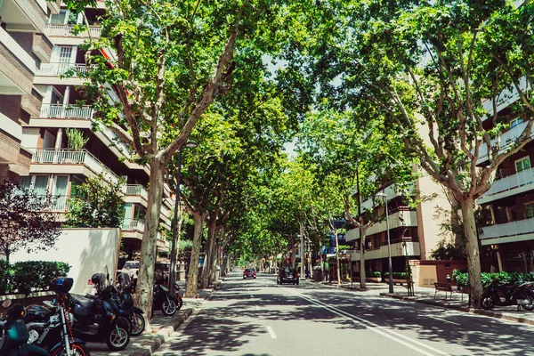 Residentiële Gebouwen Residentiële Gebouwen Stad Barcelona — Stockfoto