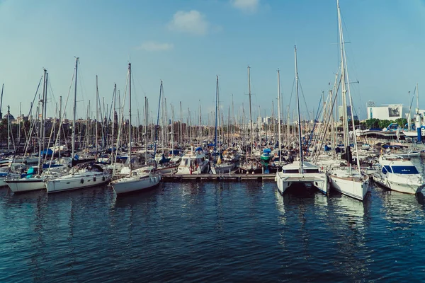 Bağlantı noktası. Bağlantı noktasına uçaktaki görüntüleyin. Barselona şehrinin