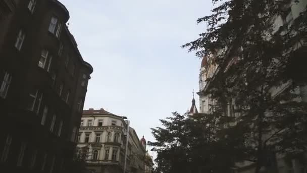 Dans Les Rues République Tchèque Prague — Video