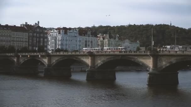 Arquitectura Ciudad Praga — Vídeo de stock