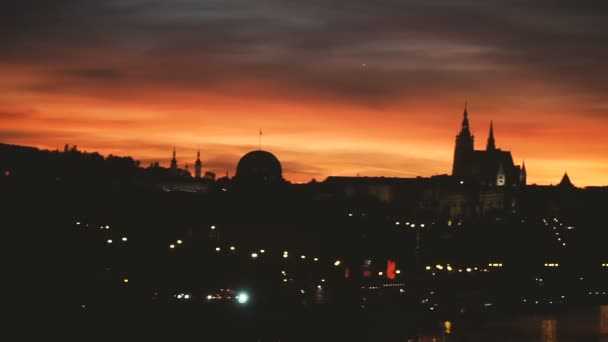 Arquitetura Cidade Praga — Vídeo de Stock