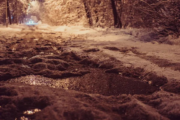 Road Vägen Till Gropen — Stockfoto