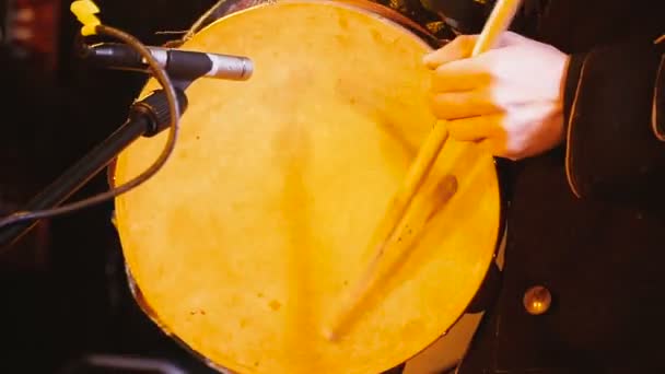 Drums Musical Instruments Drums Musical Instruments — Stock Video