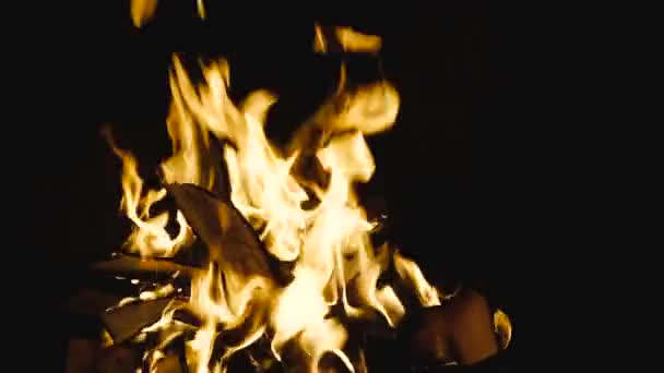 Gotowanie Ogniu — Wideo stockowe