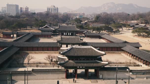 Historyczne Muzea Seulu Deoksugung — Wideo stockowe