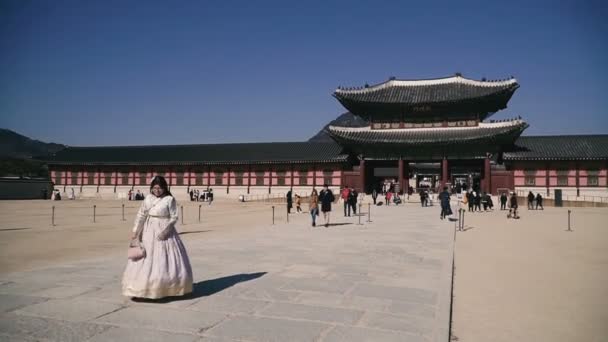 Corée Sud Seoul Janvier 2019 Musées Historiques Séoul Dressy Coréens — Video