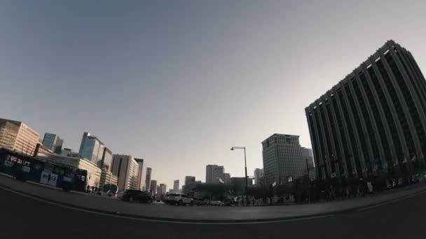 Corea Del Sud Seoul Gennaio 2019 Seoul Città Con Gente — Video Stock