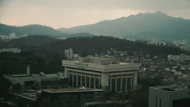 Soul Jižní Korea Ledna 2019 Soul Město Místními — Stock video