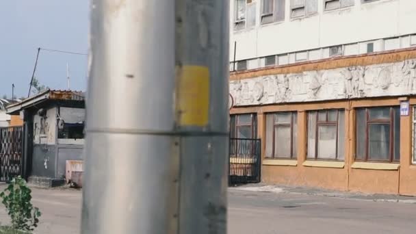 Quartieri Poveri Della Città Kiev Ucraina — Video Stock