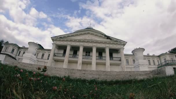 Viaggio Palazzo Parco Ensemble Kachanovka Ucraina Timelapse — Video Stock